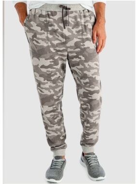 Johnnie-O Trainer Gray Camo Joggers